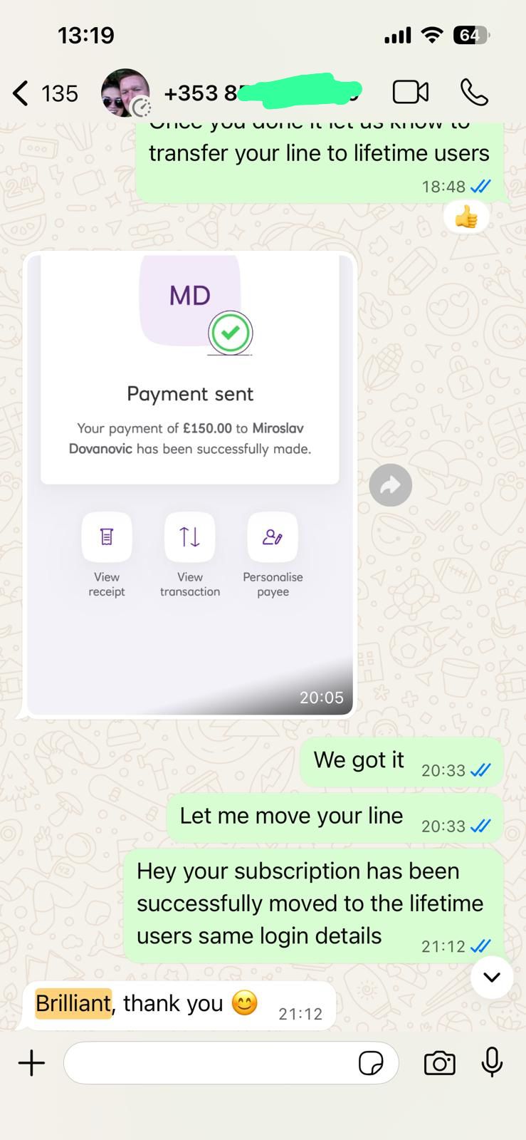 Channel Vast IPTV Customer Review 2 - Customer Testimonial